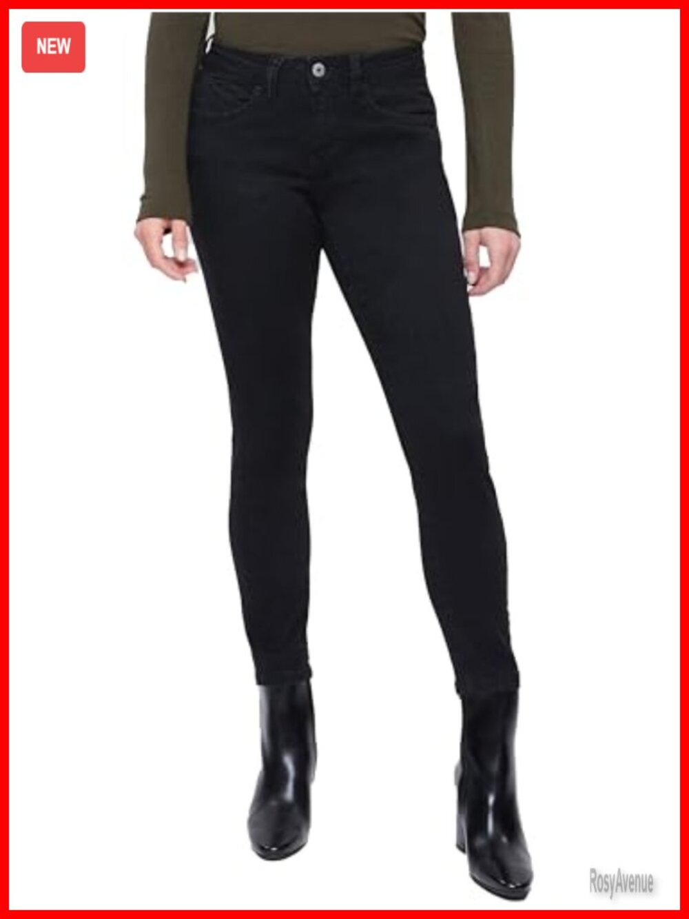 Petite WannaBettaButt Mid Rise Skinny Jeans Stretch Denim